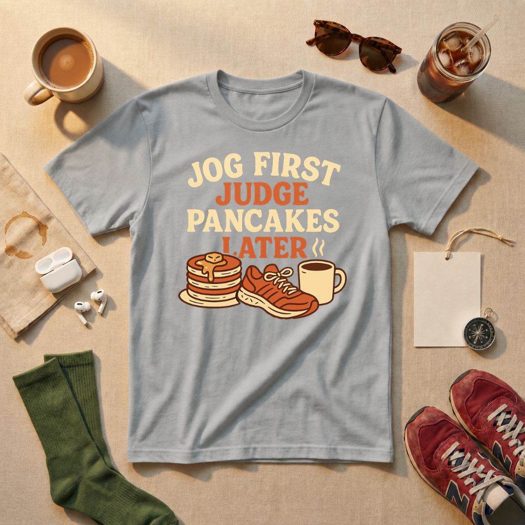 Jog First Judge Pancakes Later