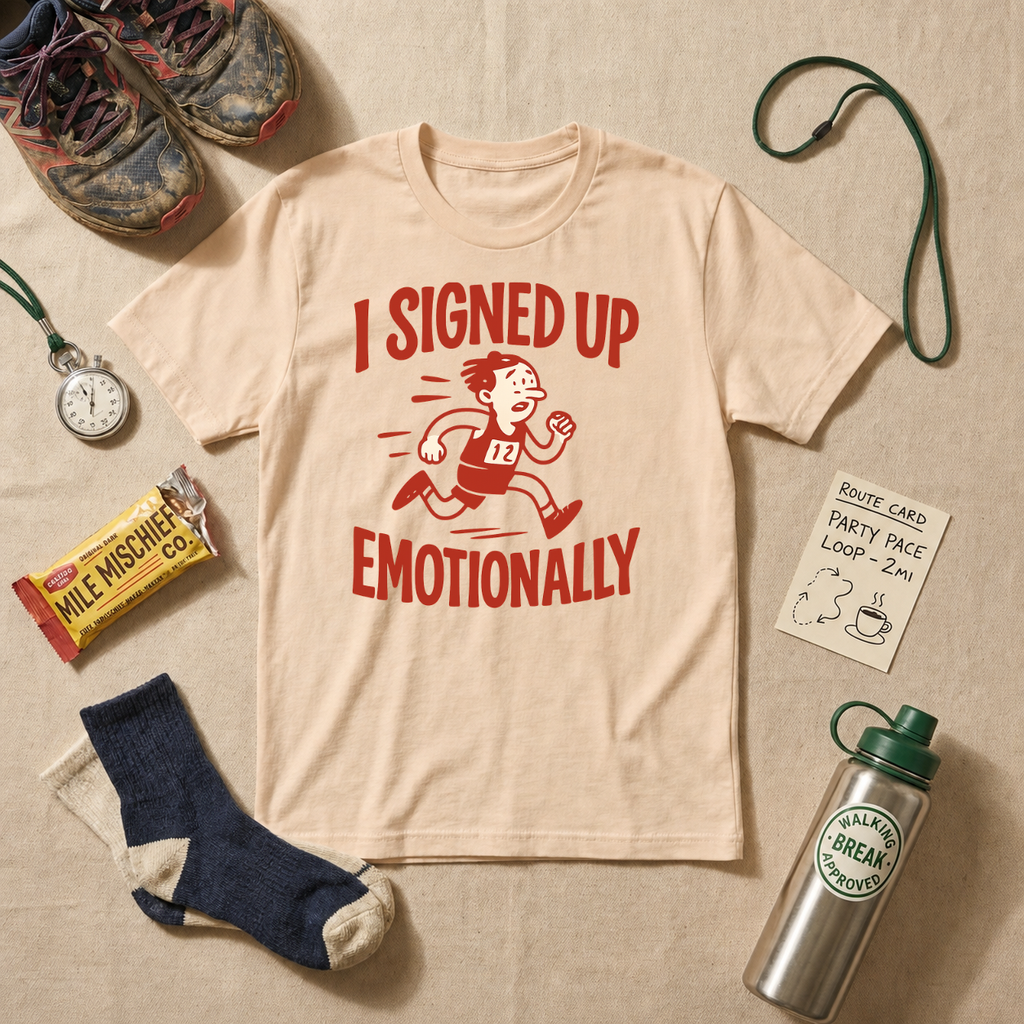 I Signed Up Emotionally T-Shirt