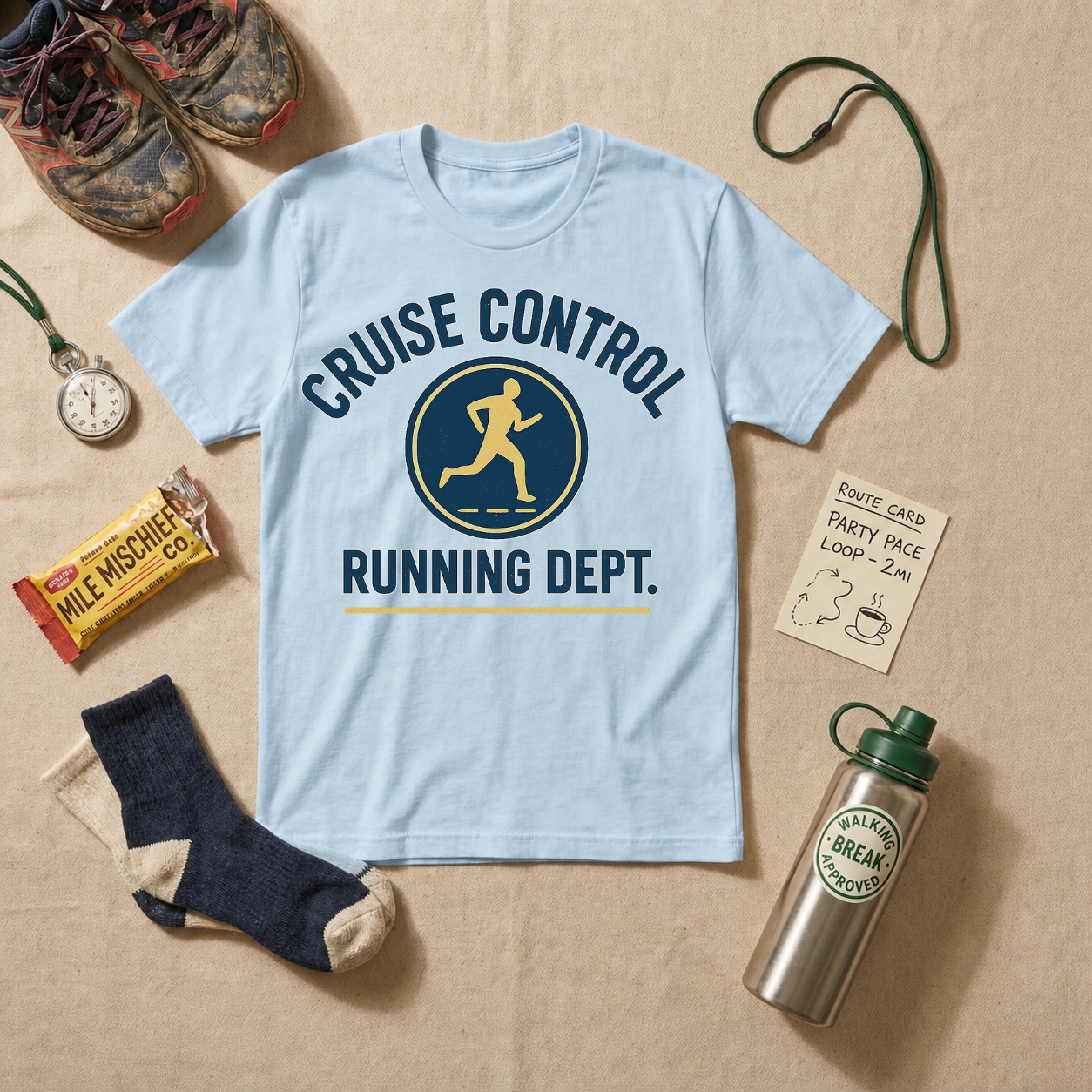 Cruise Control Running Dept T-Shirt - view 3