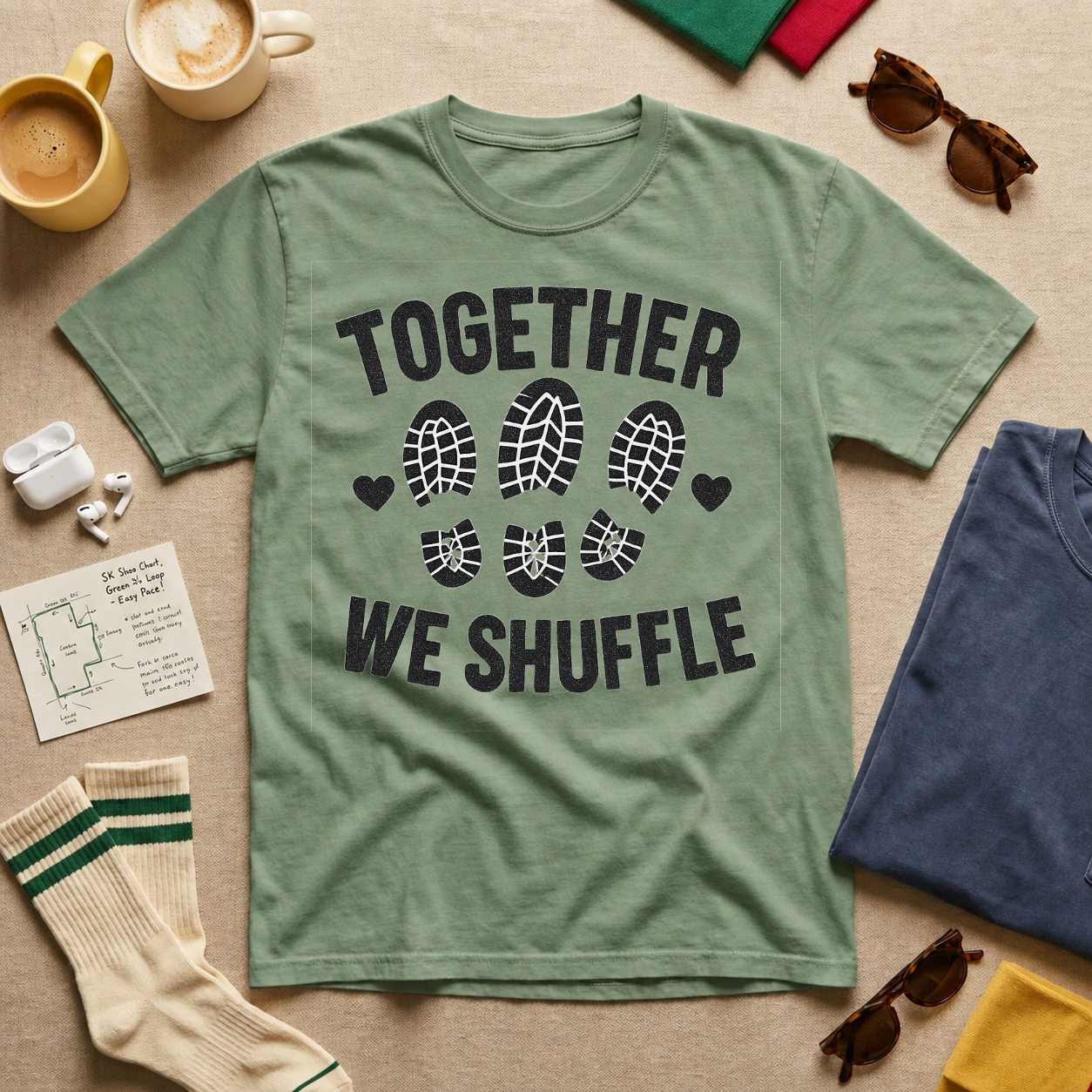Together We Shuffle T-Shirt - view 1