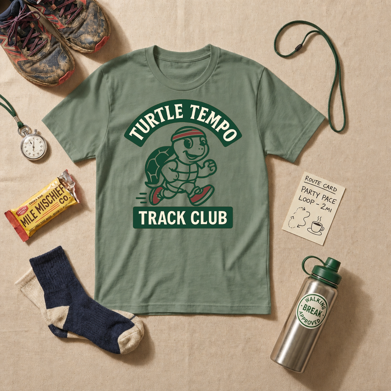 Turtle Tempo Track Club T-Shirt