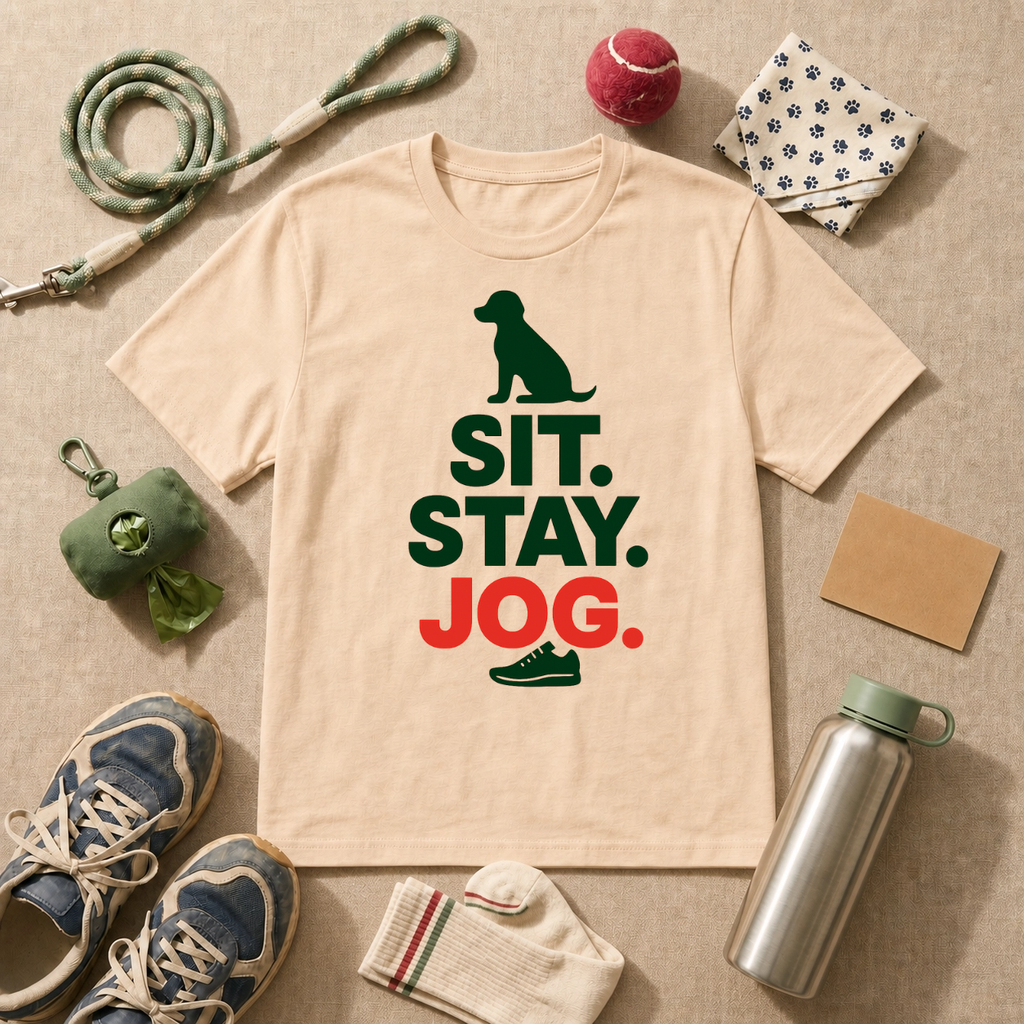 Sit Stay Jog T-Shirt