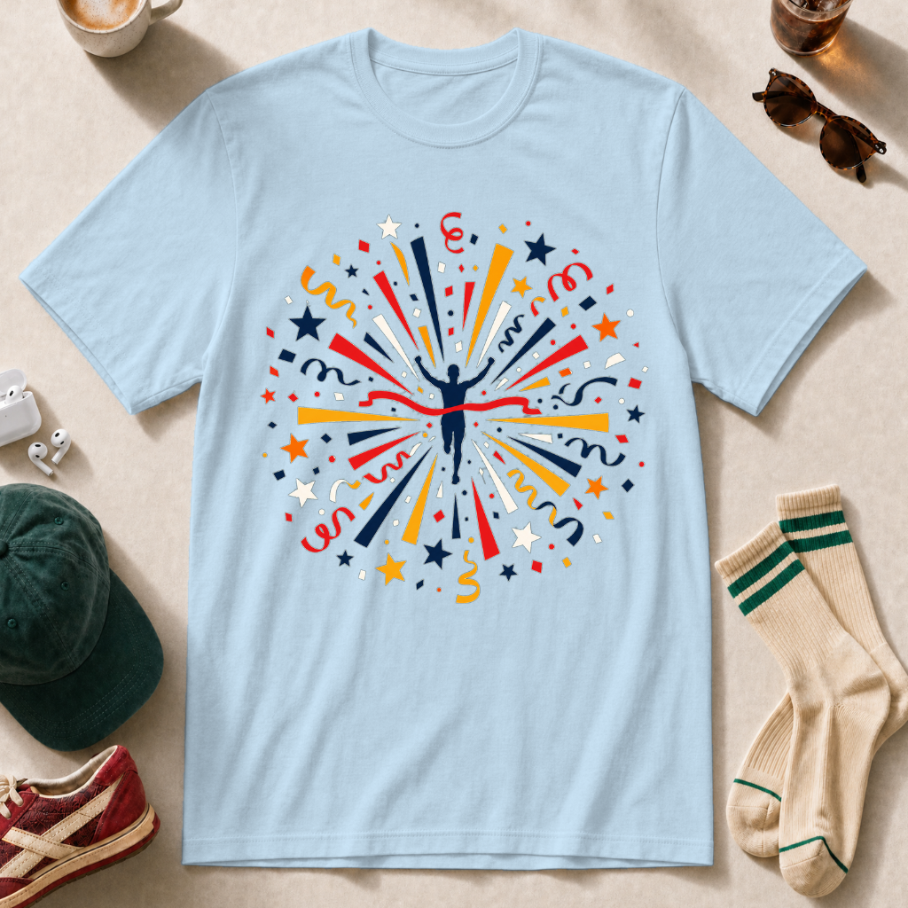 Finish Line Confetti T-Shirt