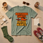 Matching Shirts Faster Hearts T-Shirt - view 1