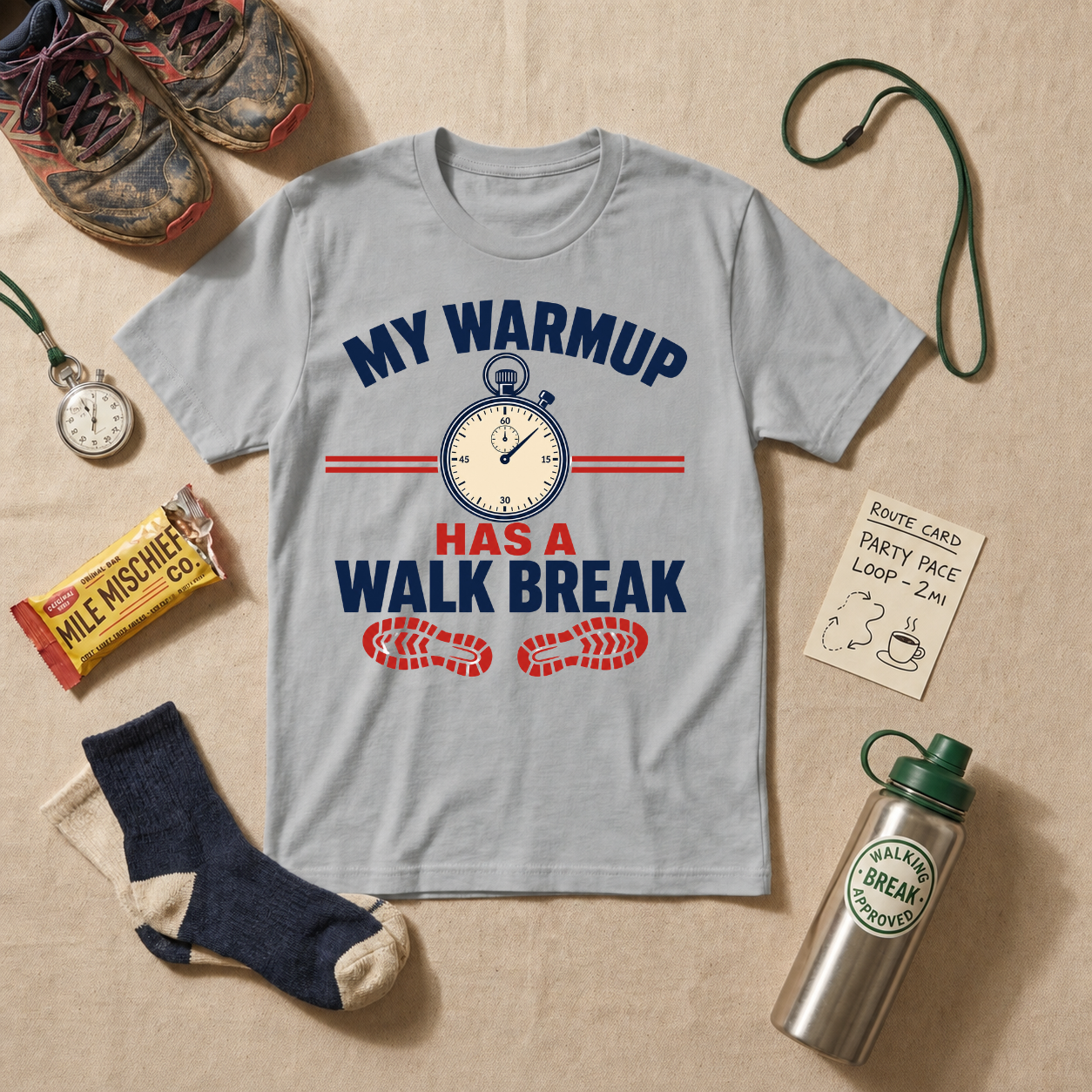 My Warmup Has A Walk Break