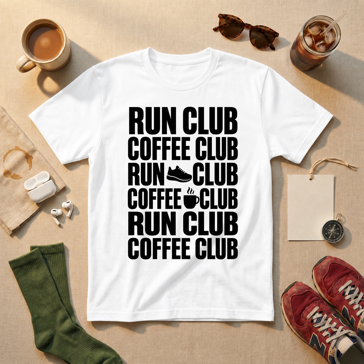 Run Club Coffee Club T-Shirt - view 5