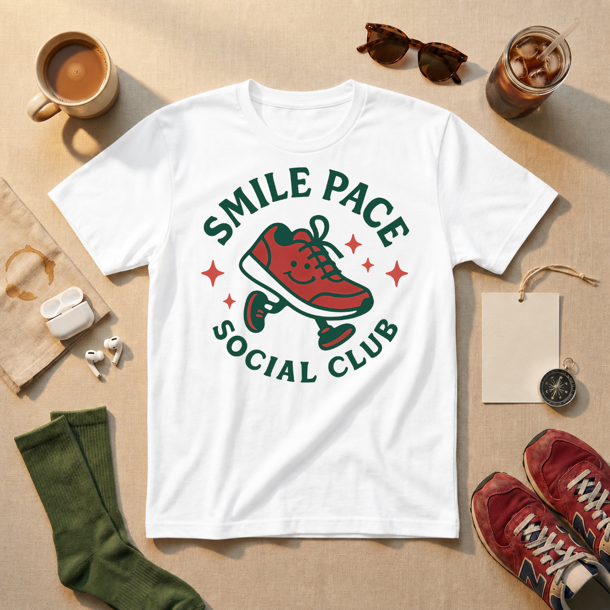 Smile Pace Social Club T-Shirt - view 5