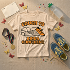 Couch To Kinda Confident T-Shirt - Military Green