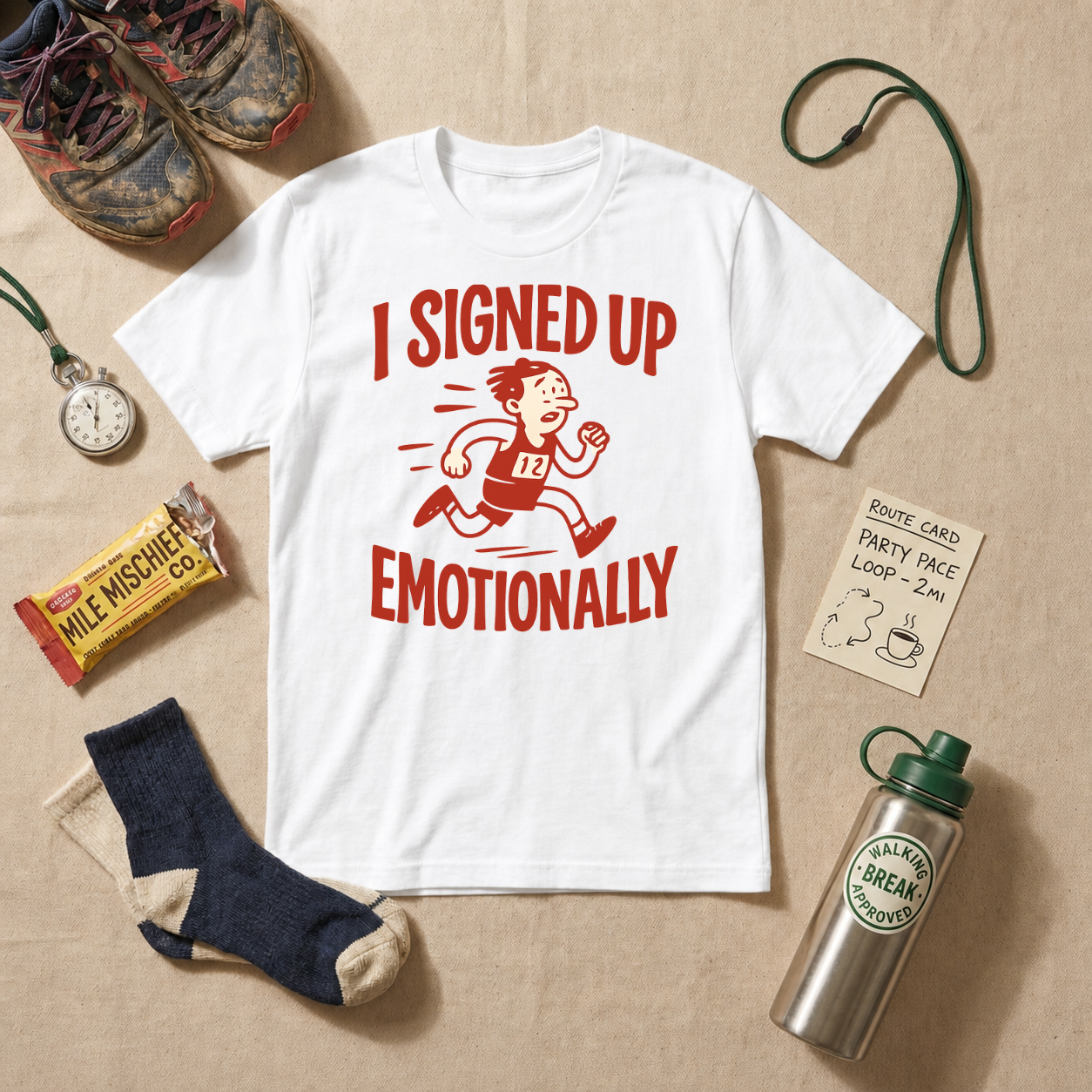 I Signed Up Emotionally T-Shirt
