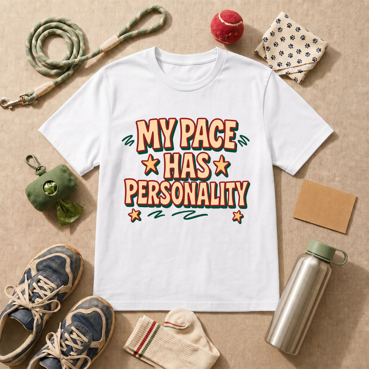 My Pace Has Personality - Light Blue
