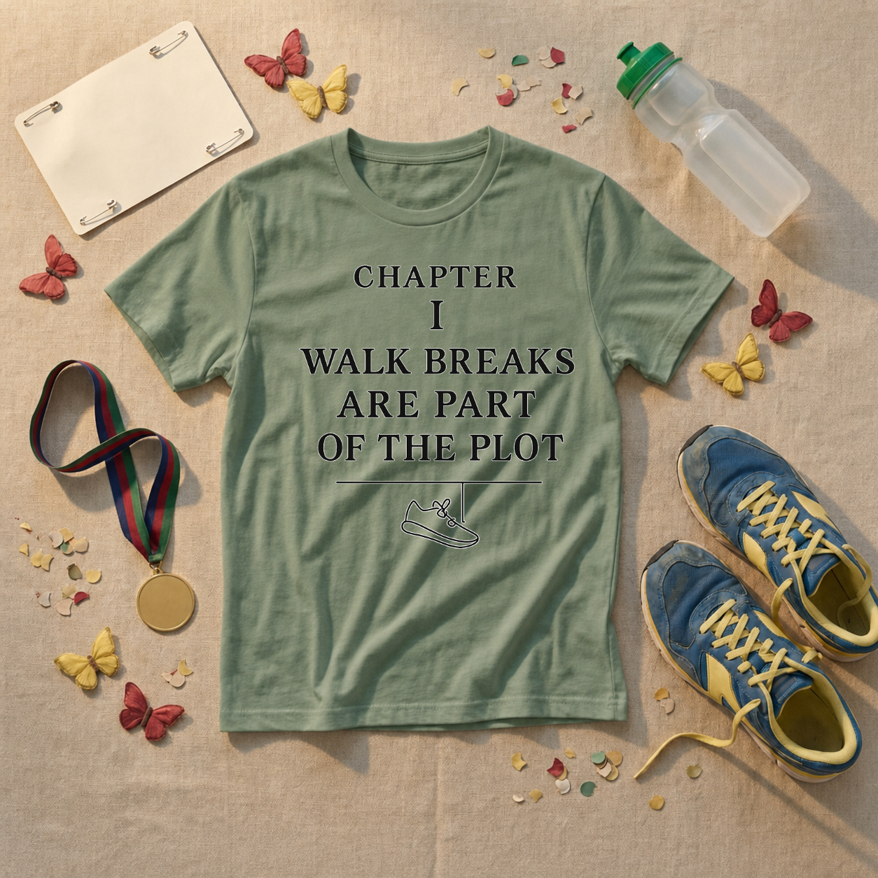 Walk Breaks Are Part Of The Plot T-Shirt - view 1