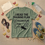 I Read The Training Plan T-Shirt - view 1