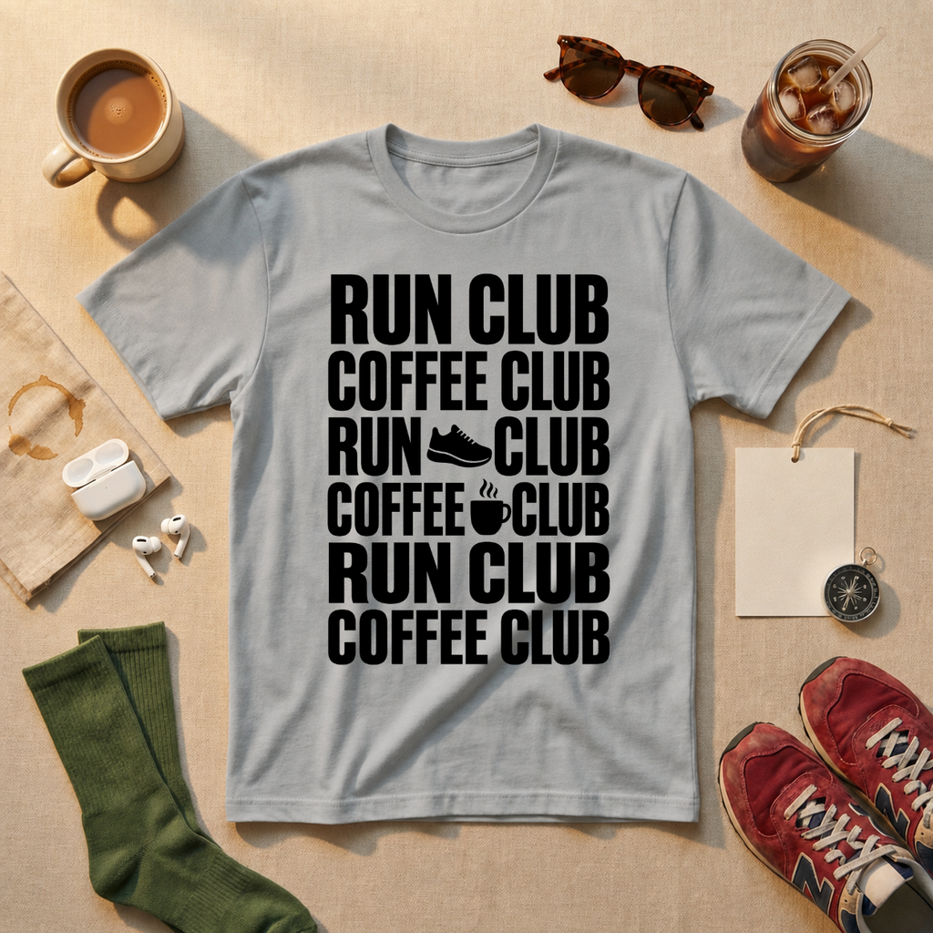 Run Club Coffee Club T-Shirt - view 2