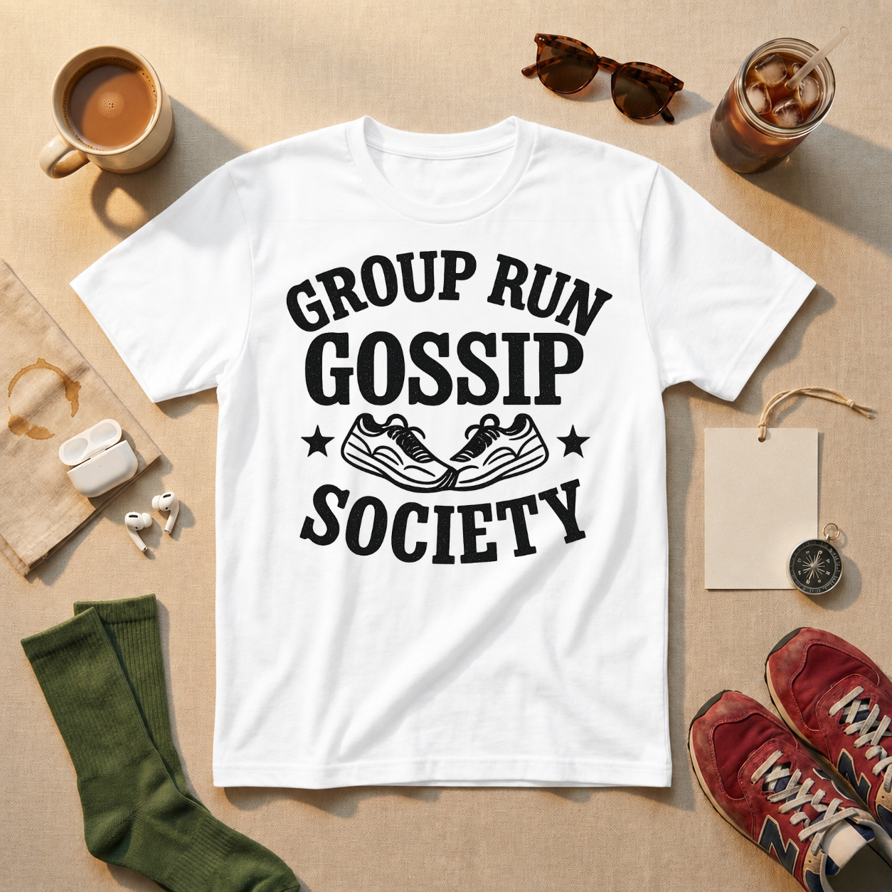 Run Gossip Society - Light Blue
