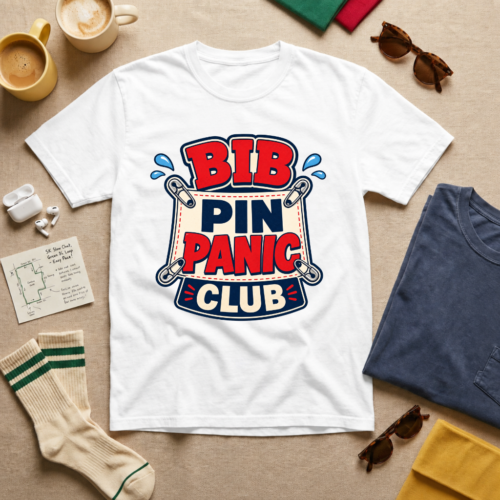 Bib Pin Panic Club