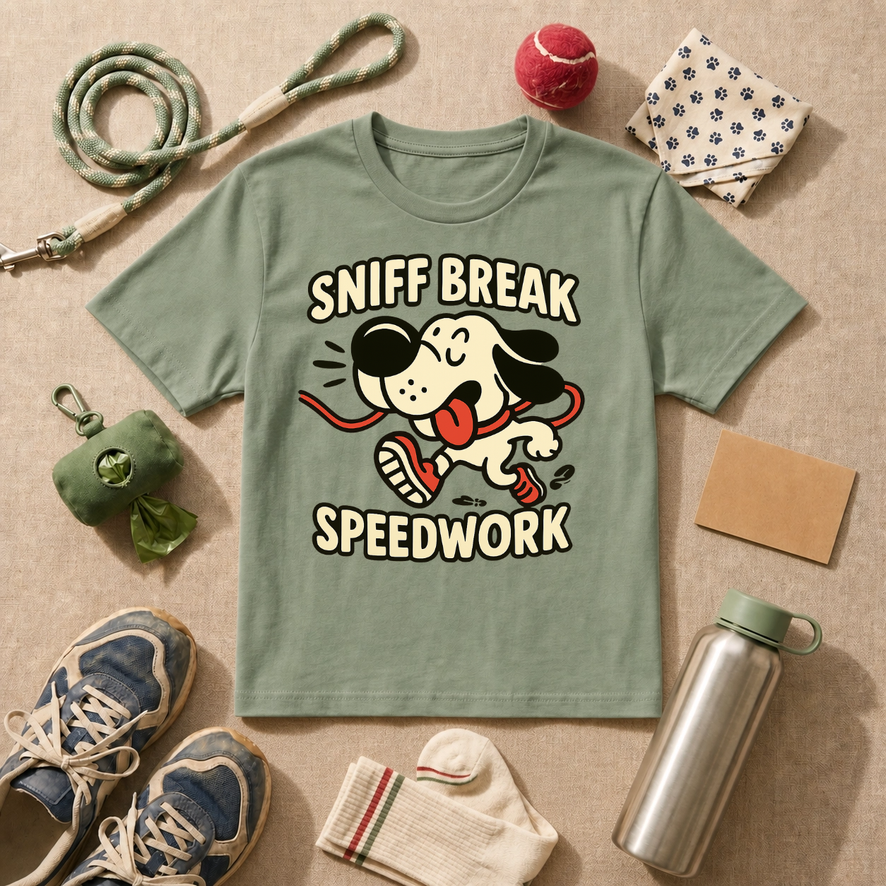 Sniff Break Speedwork T-Shirt