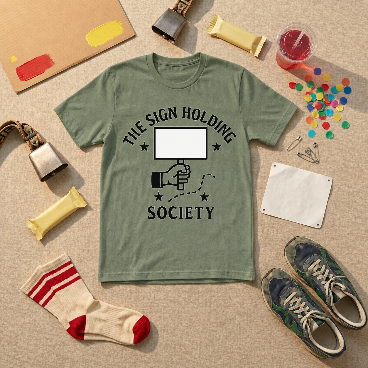 The Sign Holding Society T-Shirt - view 5