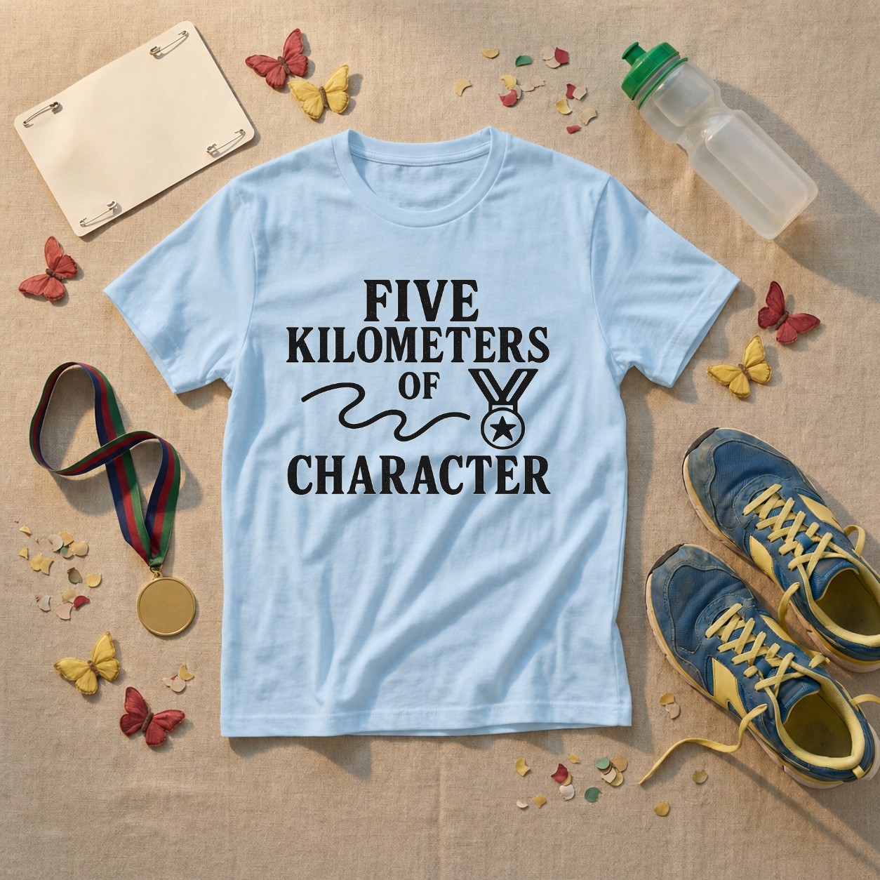 Five Kilometers Of Character T-Shirt - view 3
