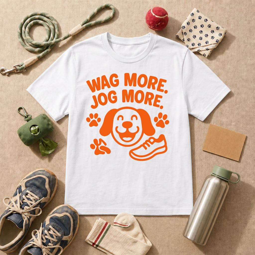 Wag More Jog More T-Shirt