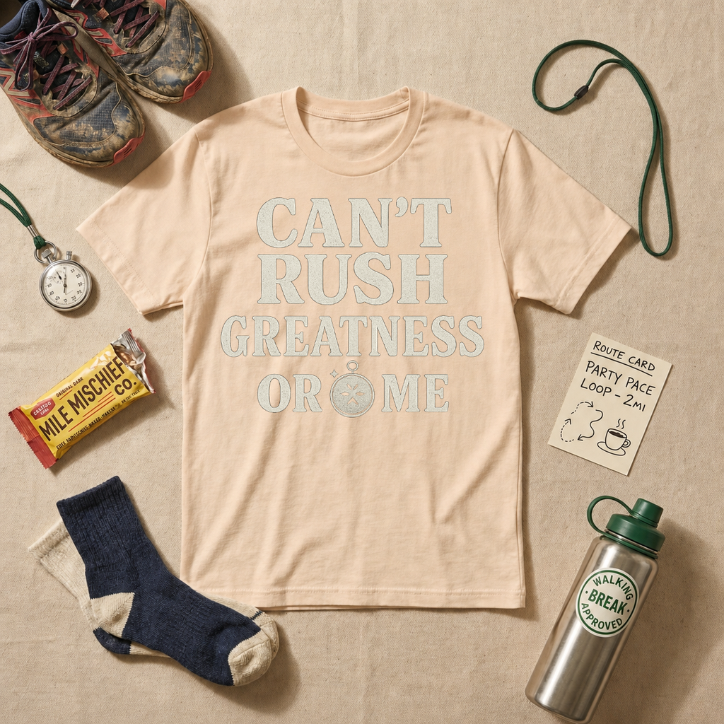 Cant Rush Greatness Or Me T-Shirt - view 4