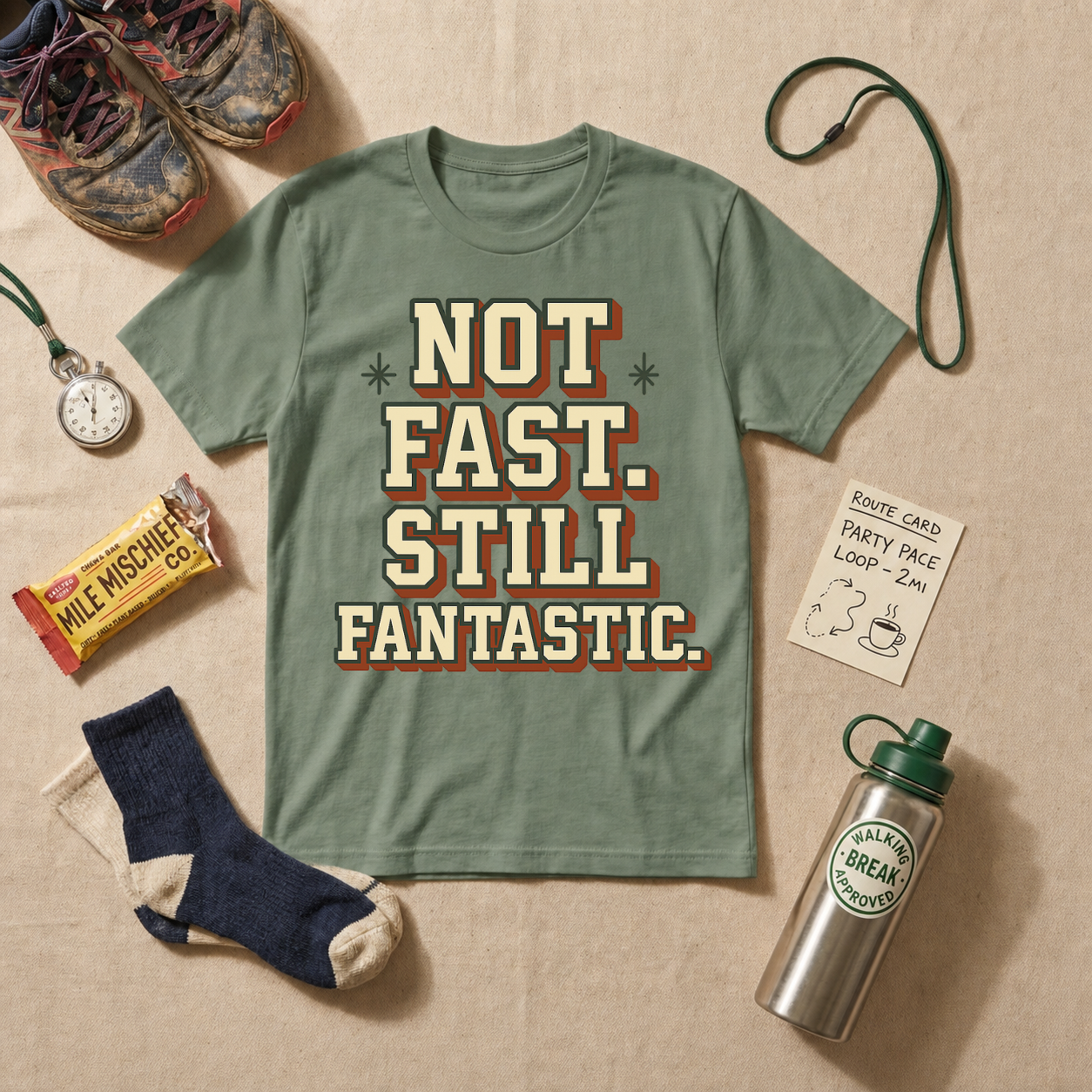 Not Fast Still Fantastic T-Shirt
