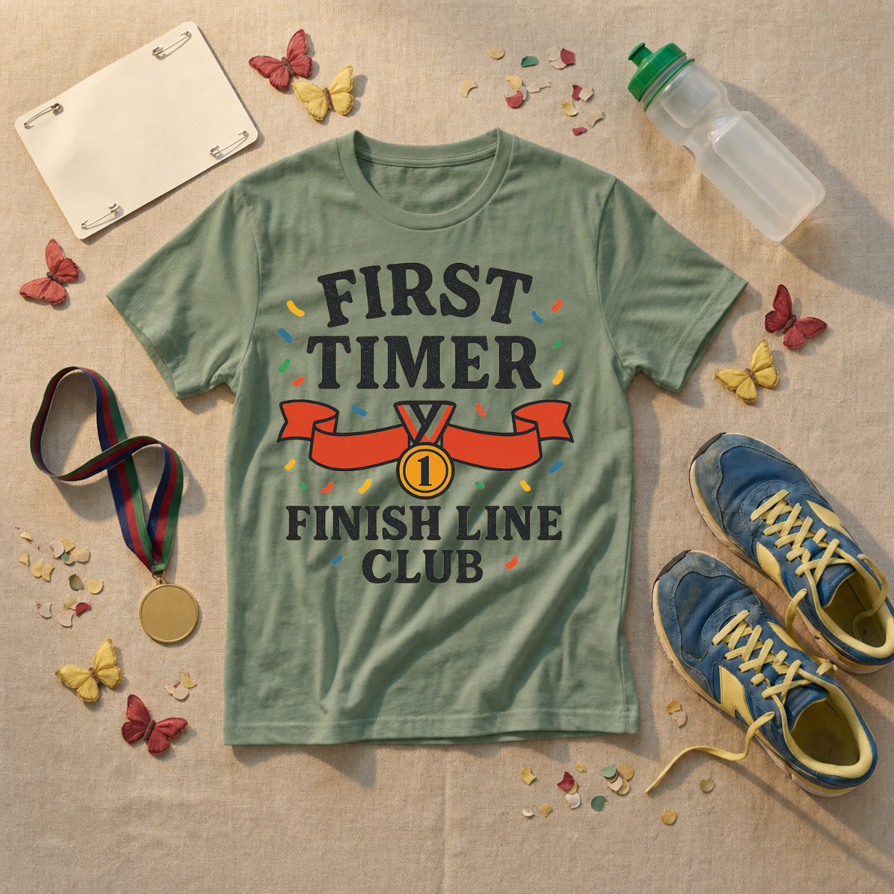 First Timer Finish Line Club T-Shirt - view 1