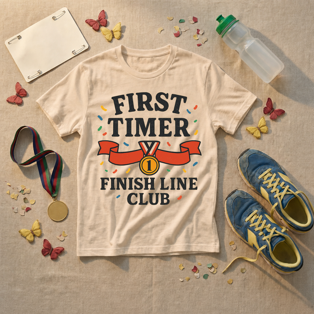 First Timer Finish Line Club T-Shirt - view 4