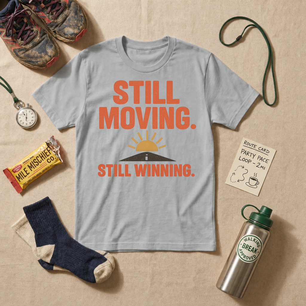 Still Moving Still Winning T-Shirt