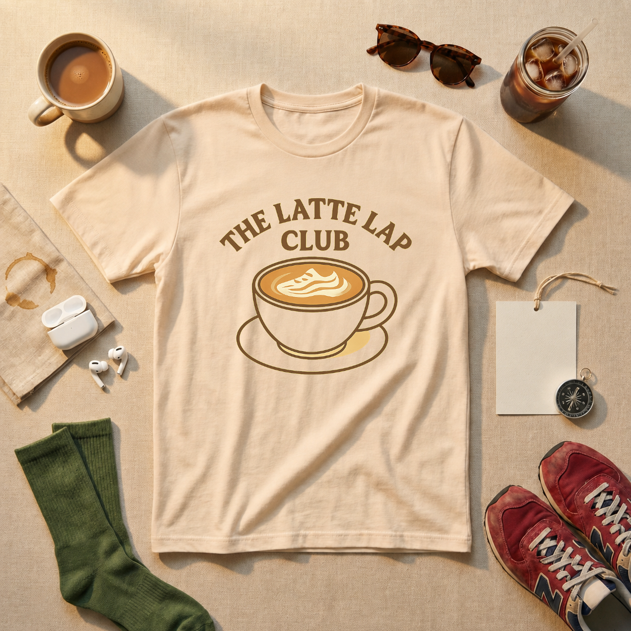 The Latte Lap Club T-Shirt - view 4