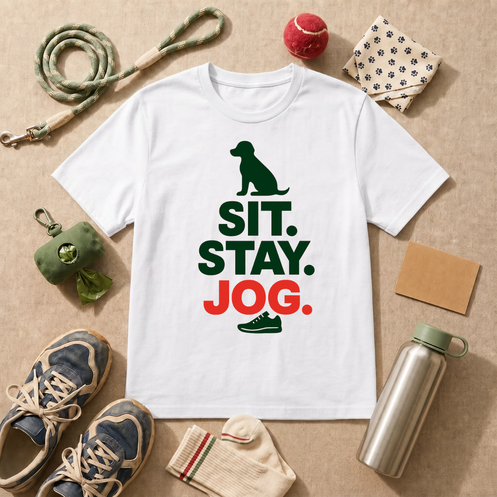 Sit Stay Jog T-Shirt